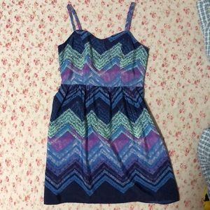 American Eagle Outfitters Chevron Dress 0